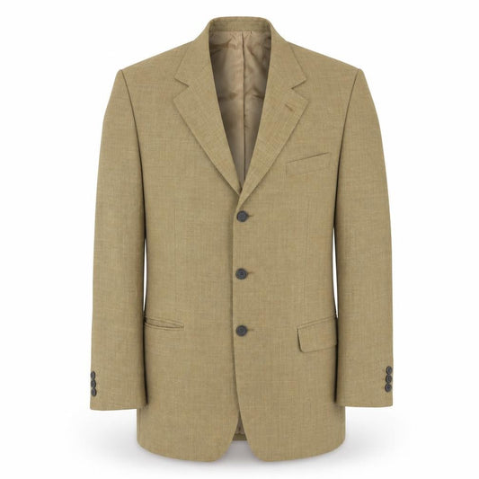 Marks & Spencer Men's Brown 40L Wool Blend Long Blazer Jacket