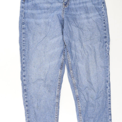Primark Women Blue Size 10 High Rise Mom Jeans Denim Co