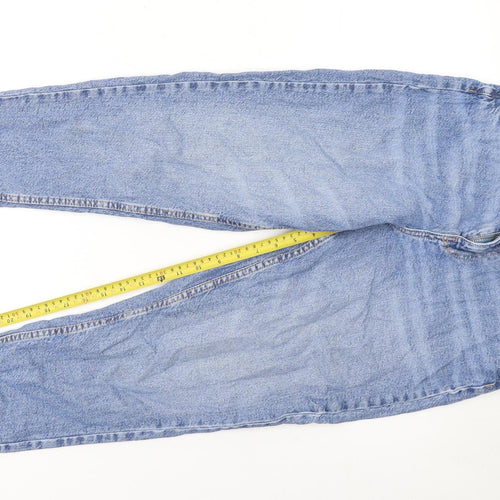 Primark Women Blue Size 10 High Rise Mom Jeans Denim Co
