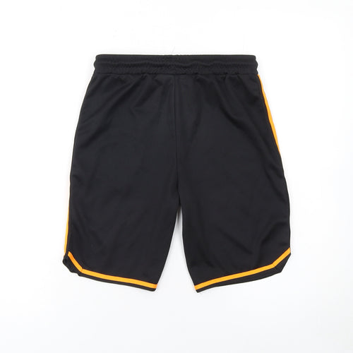 Dragon Ball Super Boys Black 9-10 Years Athletic Shorts Polyester