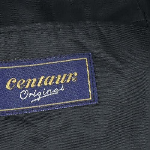 Centaur Original Men's Black Wool Blend 38 Short Blazer Jacket