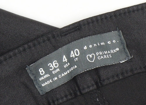 Primark Women’s Black Jegging Skinny Stretch Denim Co Size 8