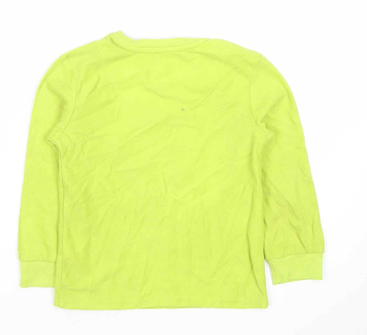 Primark Boys Green The Grinch Long Sleeve Christmas T-Shirt 5-6 Years