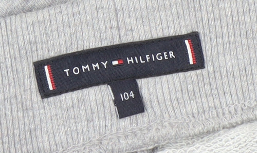Tommy Hilfiger Boys Grey 4 Years Jogger Sweatpants Drawstring Trousers