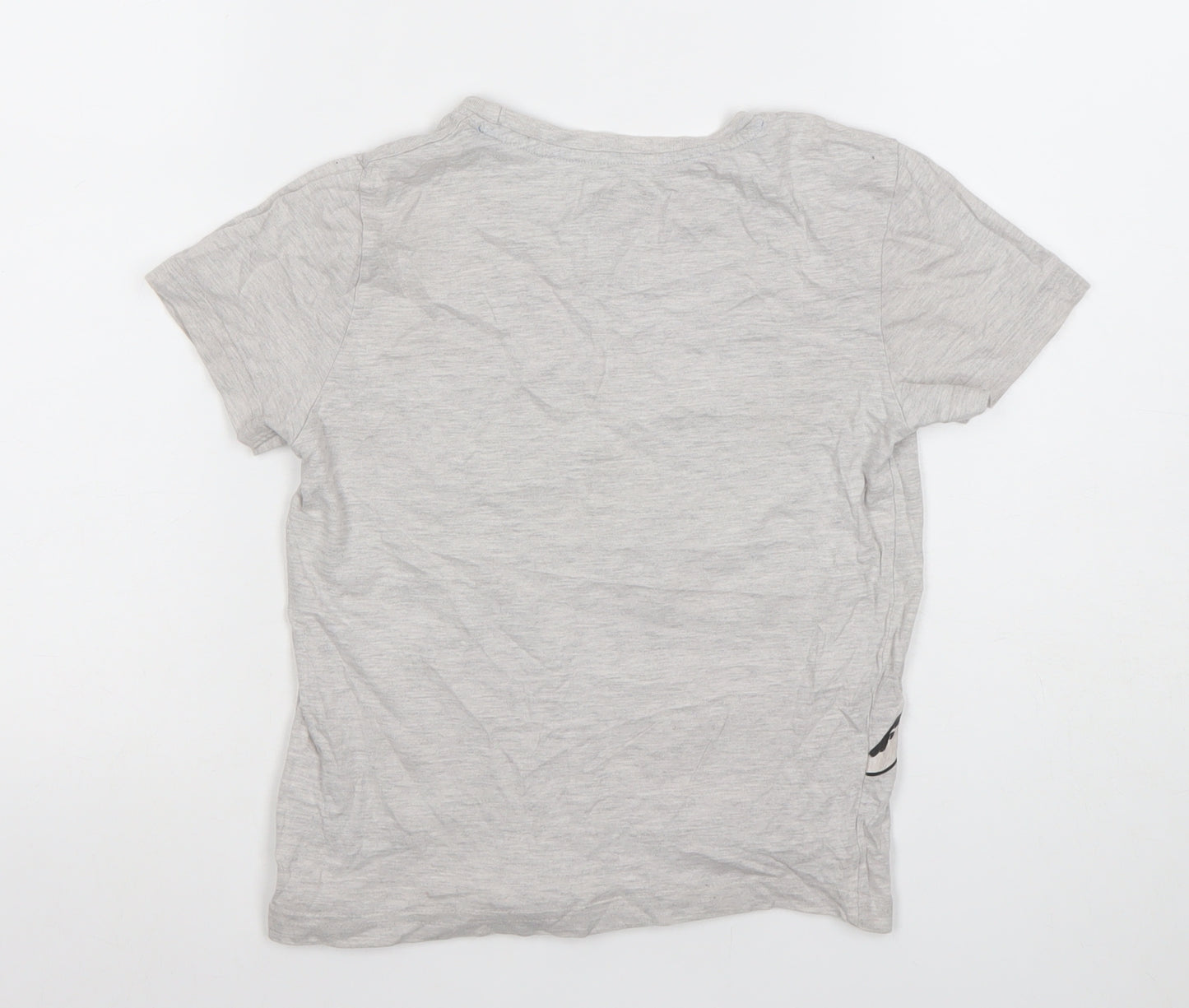 Paw Patrol Boys Grey Short Sleeve Graphic T-Shirt 6-7 Years Cotton Blend