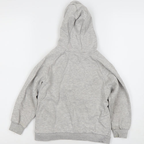 Primark Boys Grey Spider-Man Hoodie 5-6 Years Pullover Marvel Fleece