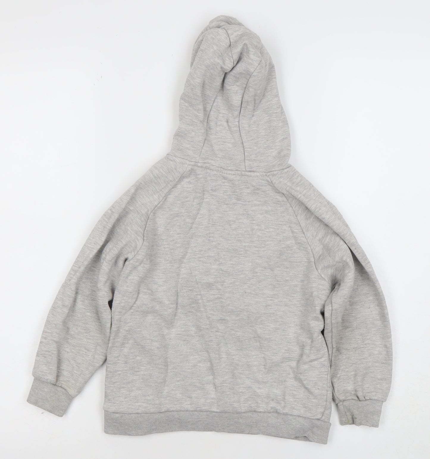 Primark Boys Grey Spider-Man Hoodie 5-6 Years Pullover Marvel Fleece