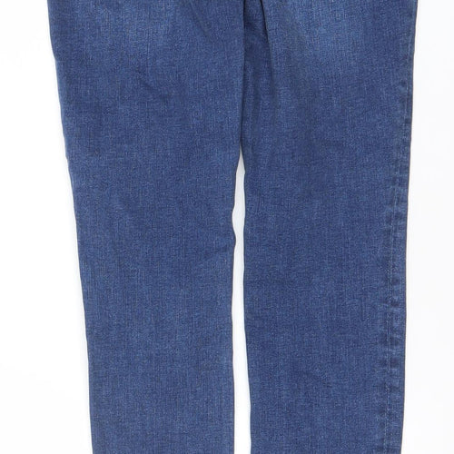 MNG Women’s Blue Skinny Maternity Jeans Size 6 Stretch Denim