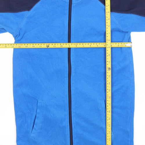 Mountain Warehouse Boys Blue Full Zip Fleece Jacket 13 Years