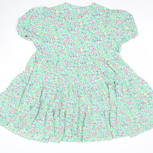 Glamorous Women's Multicoloured Floral Skater Dress Size 8