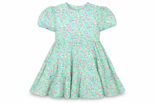 Front view of Glamorous Women's Multicoloured Floral Skater Dress, size 8
