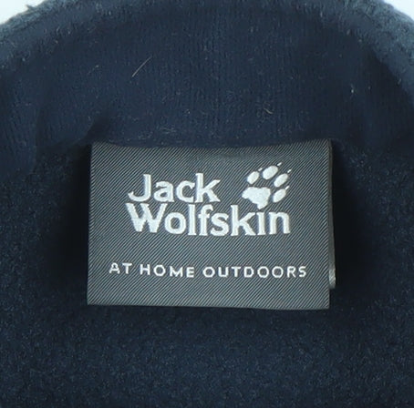 Jack Wolfskin Boys Blue Full Zip Fleece Jacket Size 12 Years