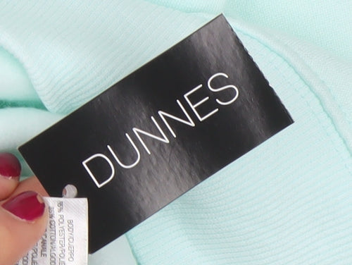 Dunnes Girls Blue Wellness Floral Graphic Pullover Sweatshirt 3-4 Years