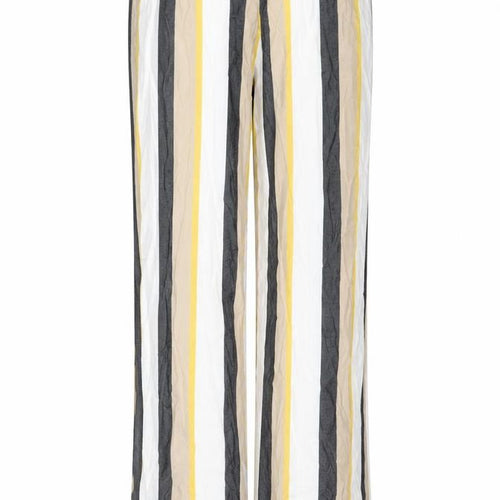 Sfera Women’s Multicoloured Striped Wide-Leg Trousers Size 14