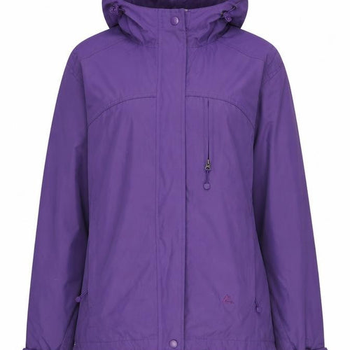 One Valley Women’s Purple Waterproof Hooded Jacket M/L
