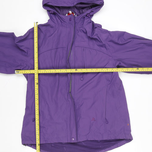 One Valley Women’s Purple Waterproof Hooded Jacket M/L