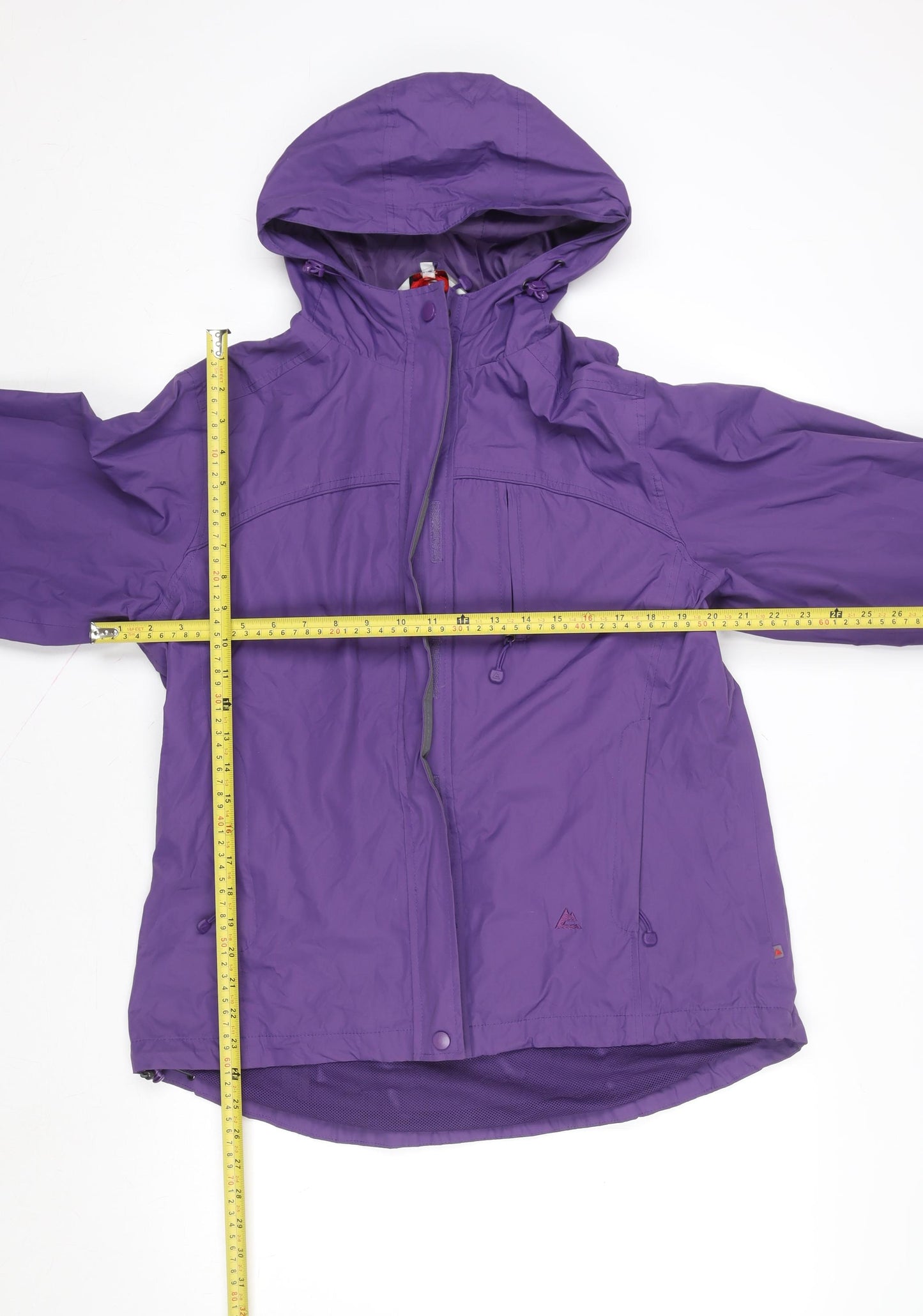 One Valley Women’s Purple Waterproof Hooded Jacket M/L