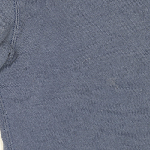 Uniqlo Men's Blue Cotton Crew Neck Pullover Sweatshirt XS