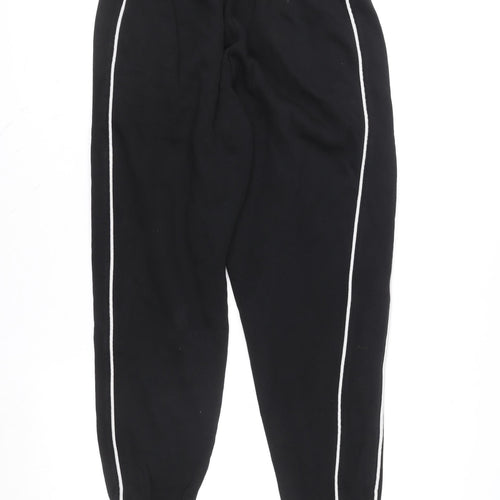 AKAI Men's Black Jogger Trousers L Fleece Activewear Pants
