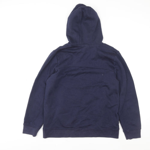 LA Gear Women's Navy Blue Pullover Hoodie Size 14 Cotton Blend