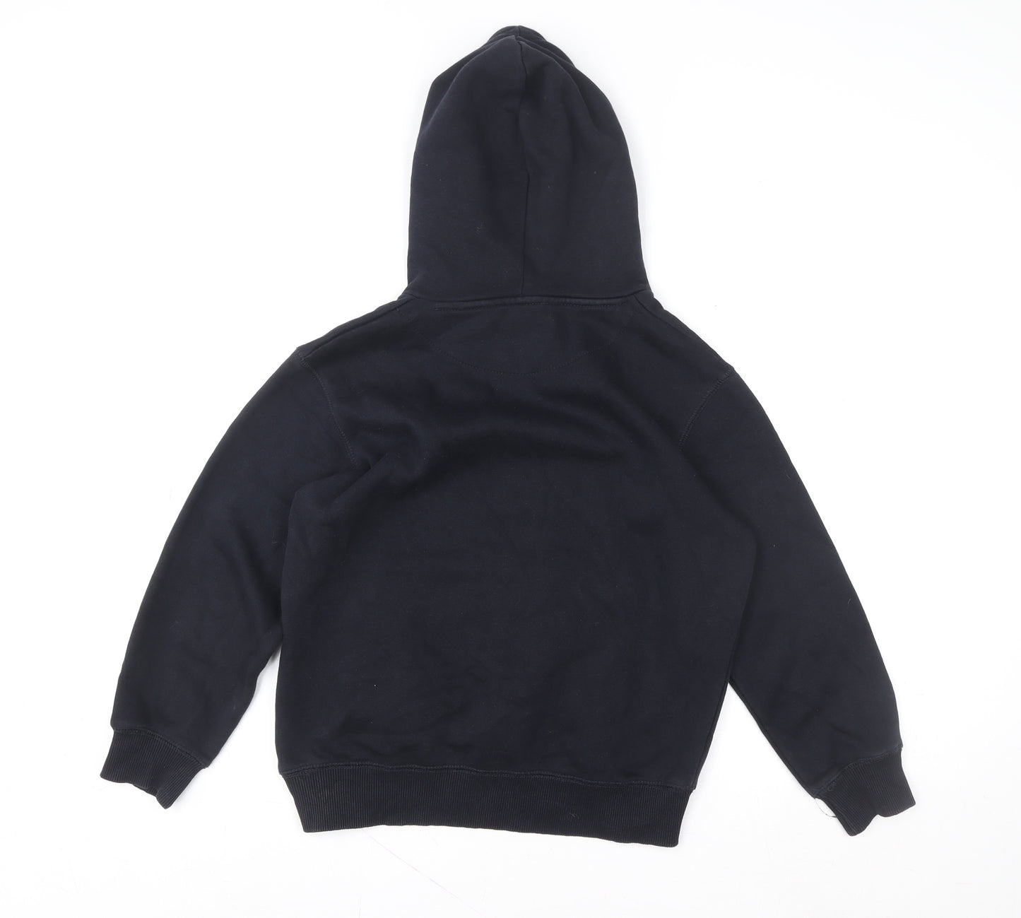 French Connection Boys Black Cotton Pullover Hoodie 11-12 Years
