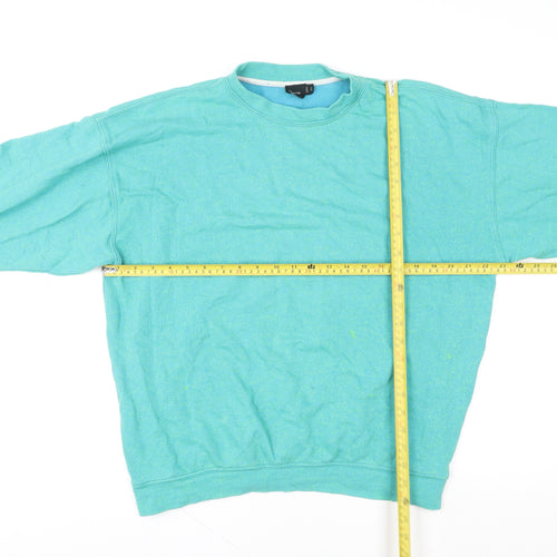 ASOS Women’s Green Size 8 Pullover Sweatshirt Crew Neck Casual