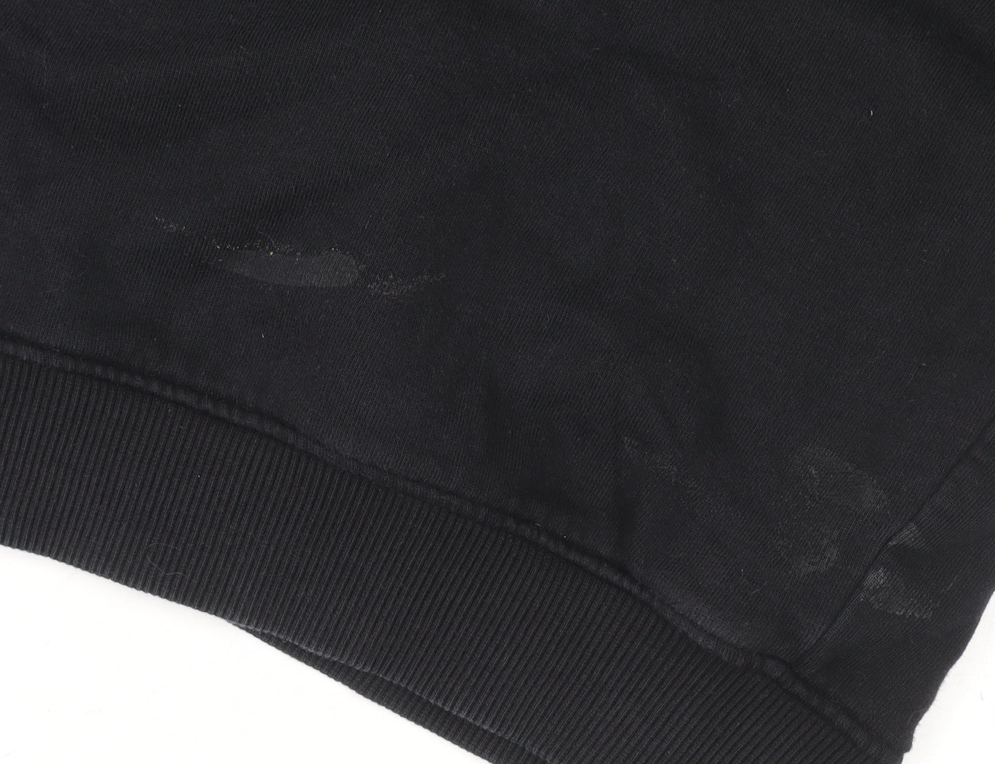 Teemill Women Black Mermaid Graphic Sweatshirt Size 10 Organic Cotton