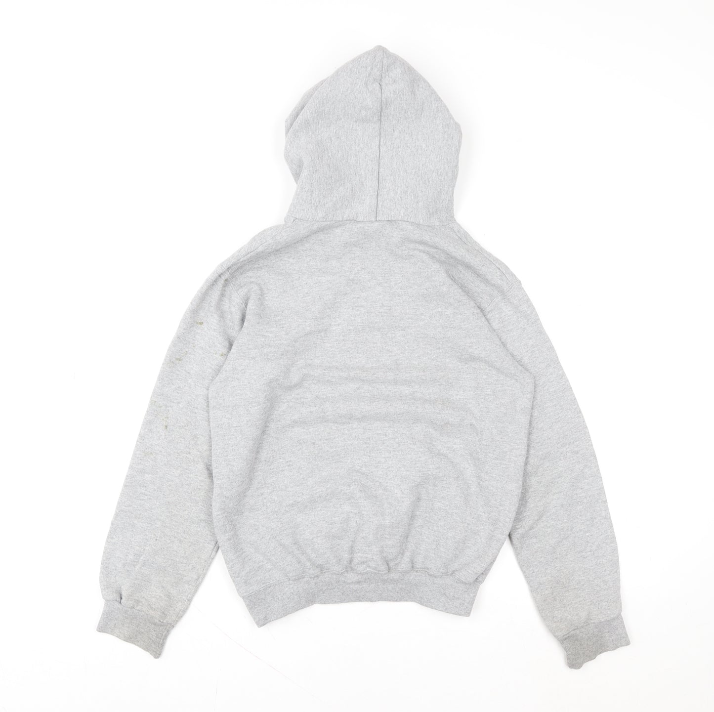 Champion Girls Grey Pullover Hoodie Medium Fleece Logo Sweatshirt
