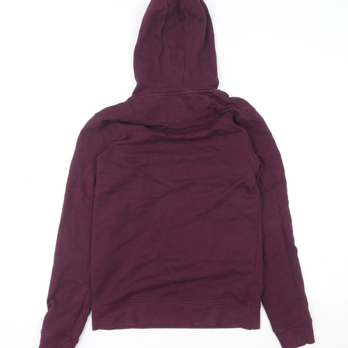 Lyle & Scott Men’s Purple Organic Cotton Hoodie Size M Pullover