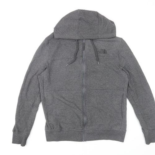 The North Face Men's Grey M Full Zip Hooded Track Jacket