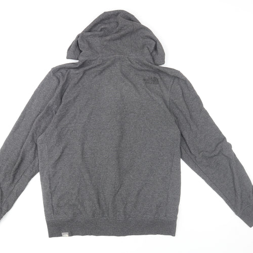 The North Face Men's Grey M Full Zip Hooded Track Jacket