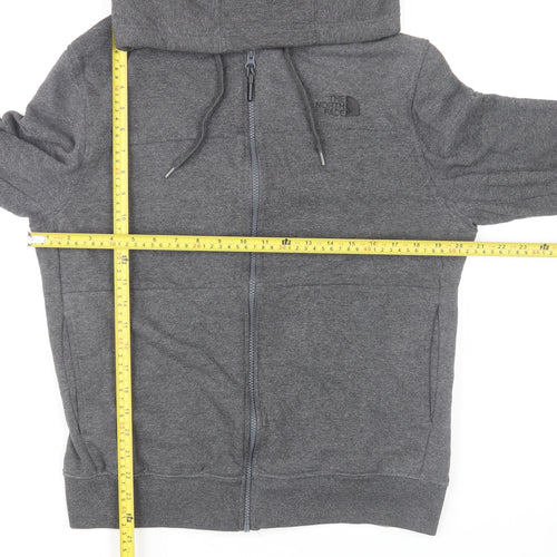 The North Face Men's Grey M Full Zip Hooded Track Jacket
