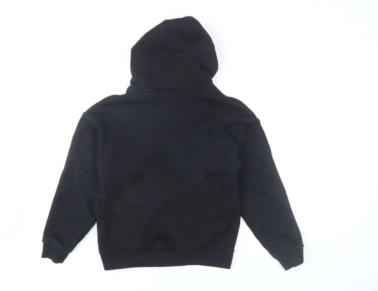 ARNE Men's Black Pullover Hoodie XS Fleece Cotton Blend