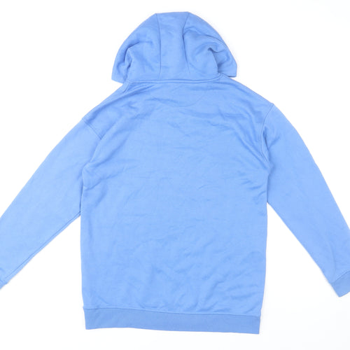 Primark Boys Blue Basketball Print Pullover Hoodie 13-14 Years 164cm