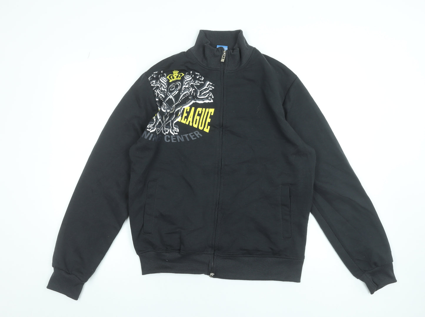 STORM Men's Black Full Zip Graphic Sweatshirt Size M