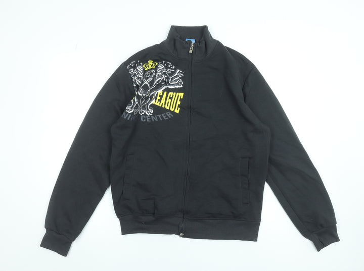 STORM Men's Black Full Zip Graphic Sweatshirt Size M
