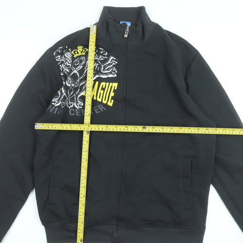 STORM Men's Black Full Zip Graphic Sweatshirt Size M