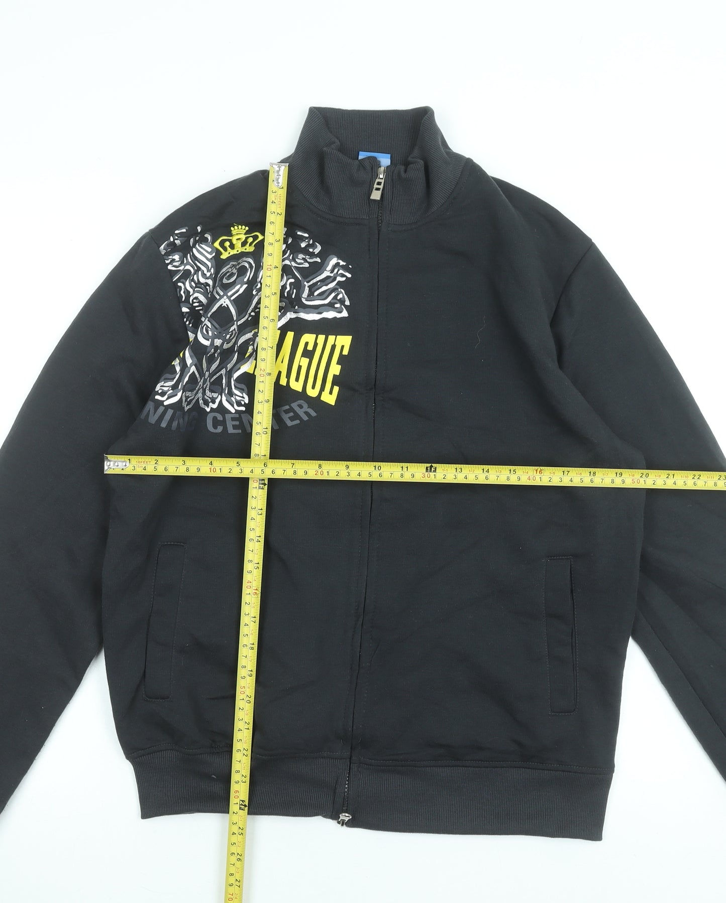 STORM Men's Black Full Zip Graphic Sweatshirt Size M