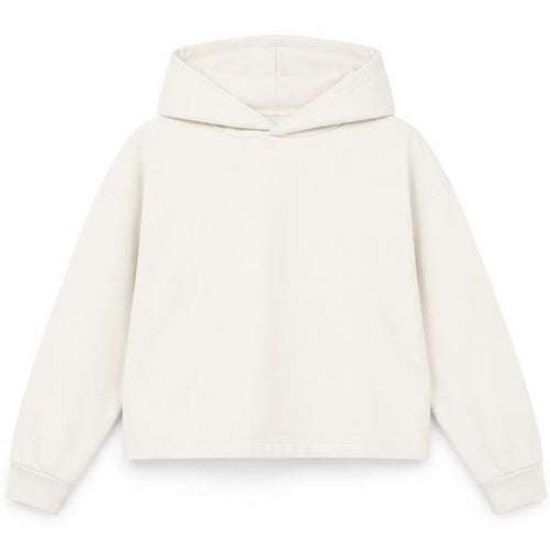 Uniqlo Girls Beige Pullover Hoodie 13-14 Years Regular Fit Stretch