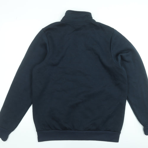 Slazenger Men’s Blue Full Zip Sweatshirt Size S Regular Fit