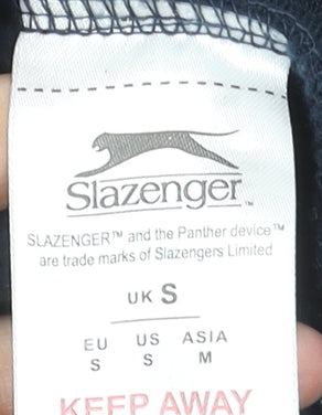 Slazenger Men’s Blue Full Zip Sweatshirt Size S Regular Fit