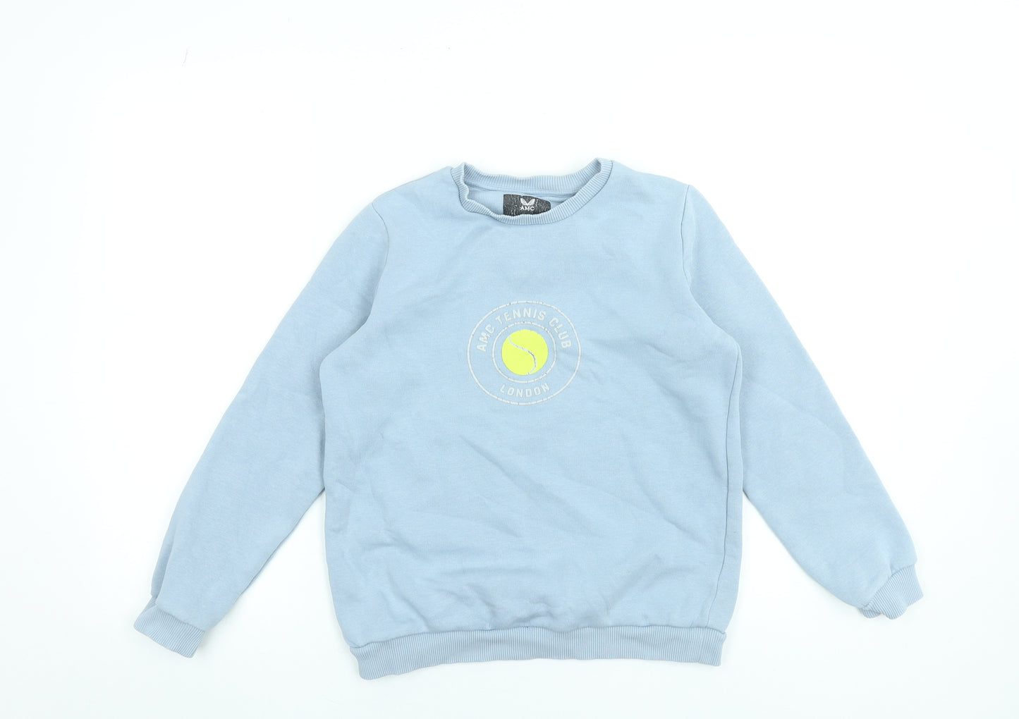 Castore Boys Blue AMC Tennis Club Pullover Sweatshirt 12-13 Years