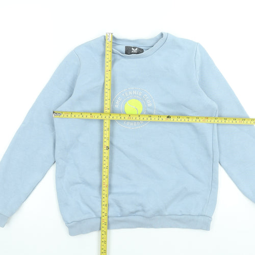 Castore Boys Blue AMC Tennis Club Pullover Sweatshirt 12-13 Years