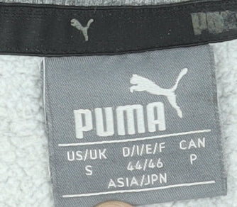 Puma Men's Grey Crew Neck Sweatshirt Small Classic Fit