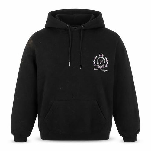 Boux Avenue Women’s Black Pullover Hoodie UK 10 Embroidered Logo