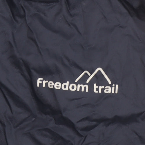 Freedom Trail Boys Blue Hooded Windbreaker Jacket 11-12 Years