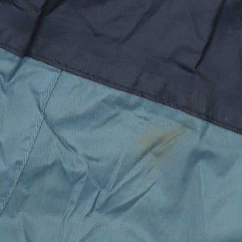 Freedom Trail Boys Blue Hooded Windbreaker Jacket 11-12 Years