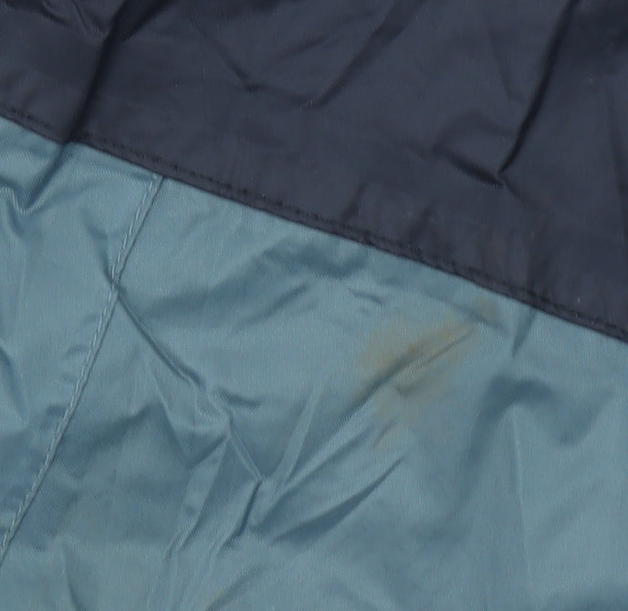 Freedom Trail Boys Blue Hooded Windbreaker Jacket 11-12 Years