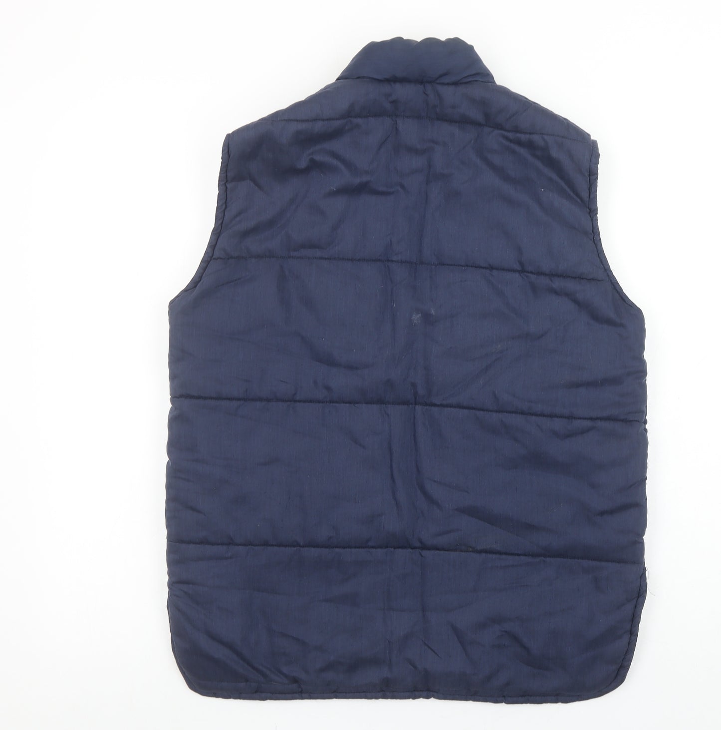 Tony Lee Men's Blue Insulated Full Zip Bodywarmer Vest Size 36