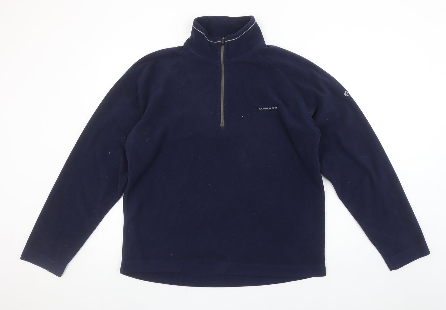Craghoppers Men's Blue Fleece 1/2 Zip Pullover Sweatshirt Size M